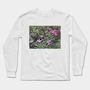 Photography Flower - Natural Flowers - Photography Background Long Sleeve T-Shirt